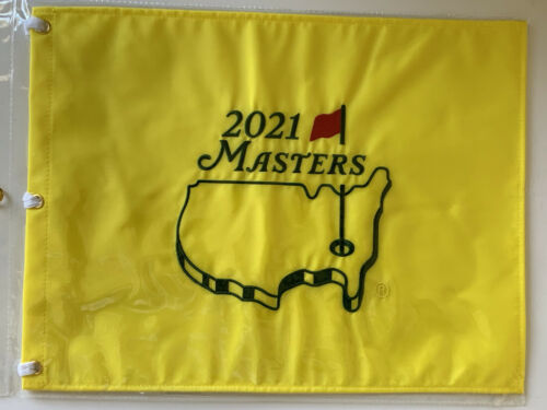 2021 Masters Flag Augusta National Golf Pin Flag Hideki Wins Japan Pga New