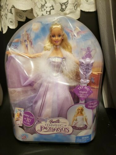 Barbie And The Magic Of Pegasus Princess Annika Doll Magical Light Up Wand - Nib