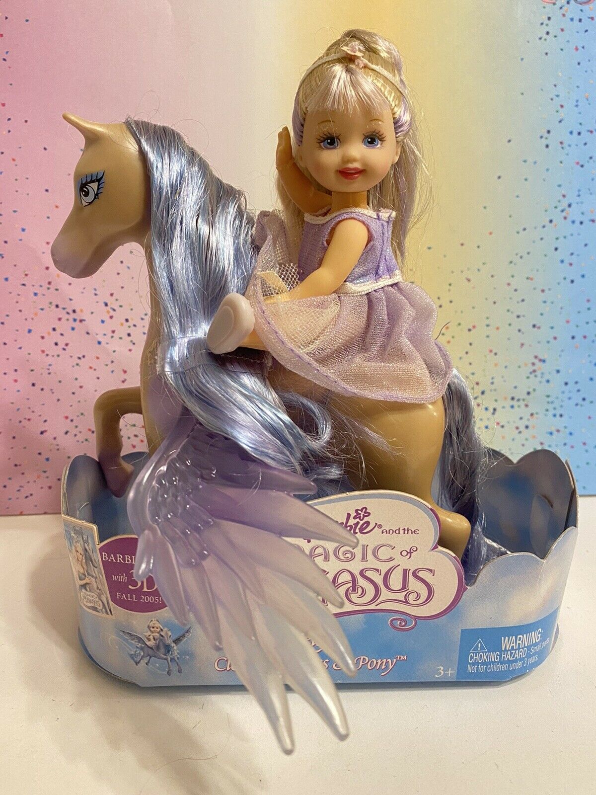 Barbie & The Magic Pegasus Kelly Cloud Princess & Pony Set