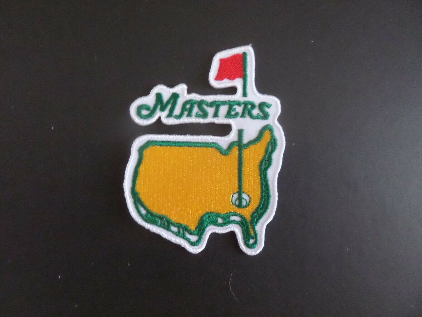 "the Masters Golf History" Embroidered Iron On 2-1/2 X 3-1/2 Patch #b