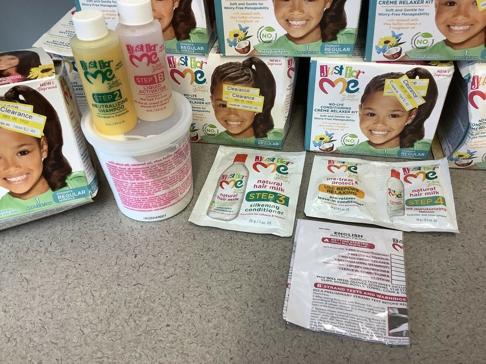 Brand New 10 Lots Of Just For Me Children’s Hair Conditioning Creme Exp 2024