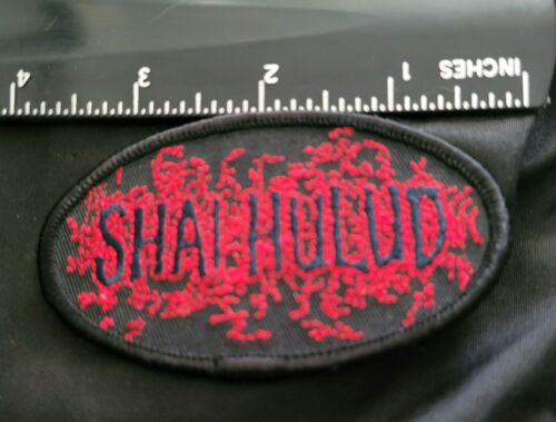 Shai Hulud Embroidered Patch Metalcore Metal Hardcore Band Rock Oval 2004 Rare