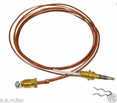 110186-01 Thermocouple 33 " Dual Wire Clip Mounted