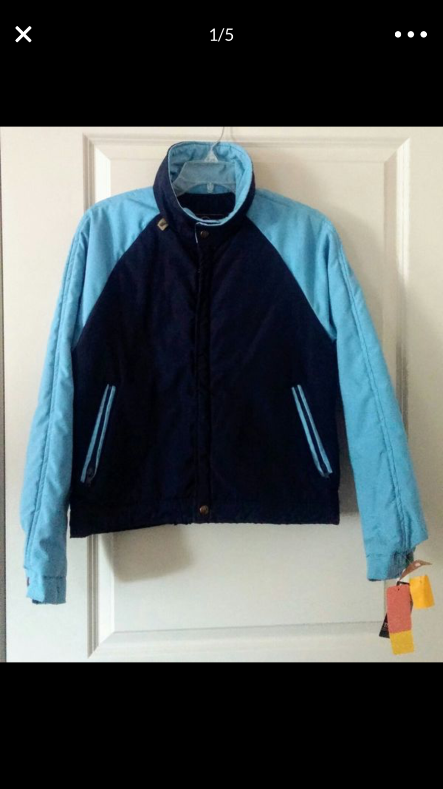1980s Mother Karen's Ski Jacket Large New W/tags