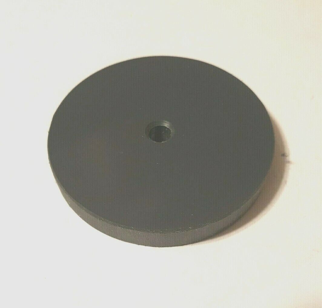 3/8" Thick X 2-1/2" Round Gray Pvc Disc 2.5 Inch Round Disc