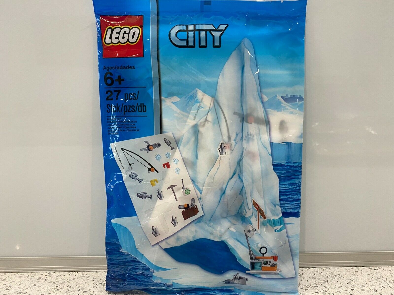 Lego City Iceberg 5002136 Arctic Accessory Set - New In Sealed Packaging!