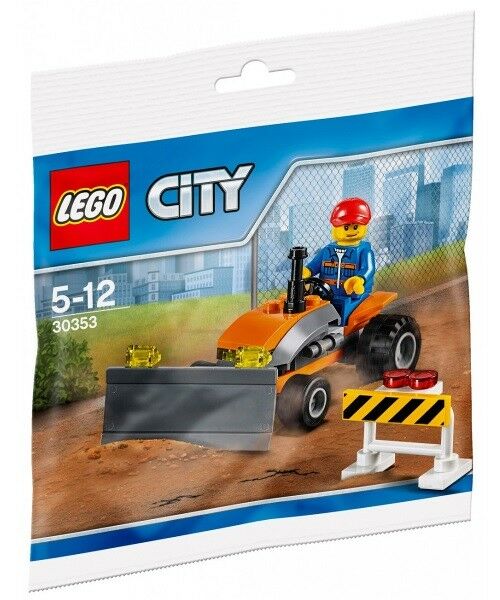 Lego City Polybag Tractor 30353 Construction Building
