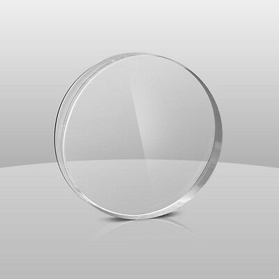 Clear Acrylic Plexiglass 1/8" Plastic Sheet Circle Disc 6" Diameter