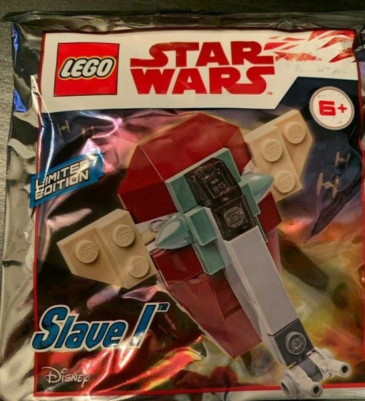 Lego Star Wars Slave 1 (911945) Foil Pack - Rare In The Usa
