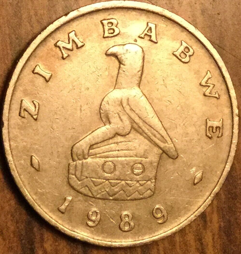 1989 Zimbabwe 10 Cents Coin
