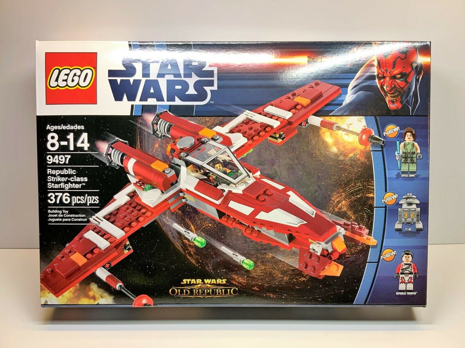Lego Star Wars Republic Striker-class Starfighter (9497) New