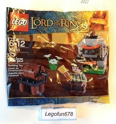 Lego Lord Of The Rings 30210 Frodo With Cooking Corner New In Factory Sealed Bag