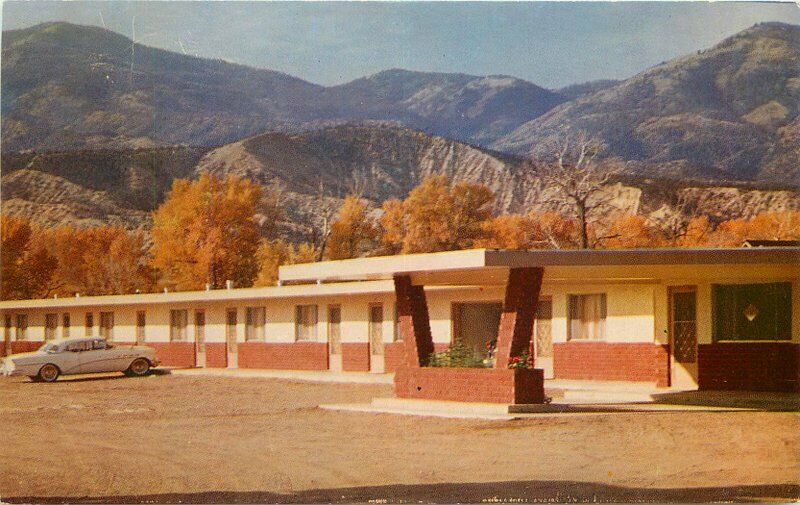 Salida Colorado Monarch Motor Lodge Us Highway 50 Gillick Postcard 21-8677